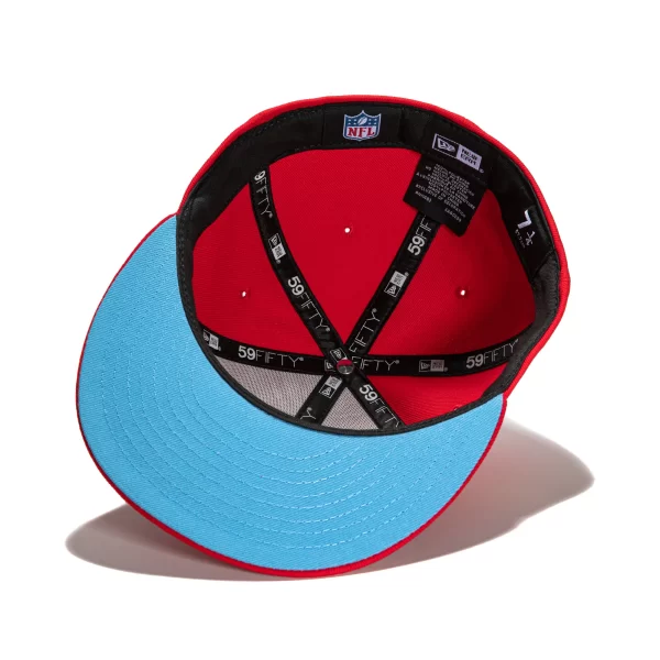 New era 59fifty Buffalo Bills 60Th Anniversary Patch Icy uv - Imagen 2