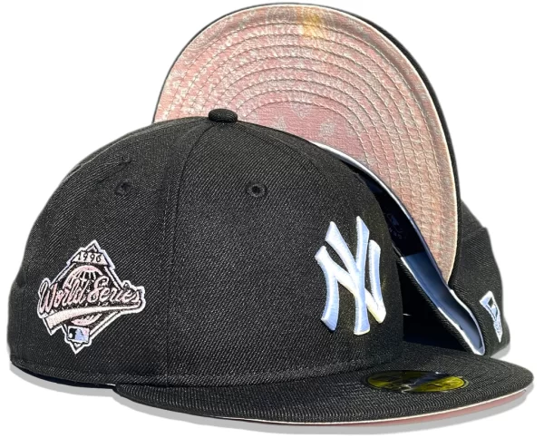 New York Yankees Black & Pink Paisley