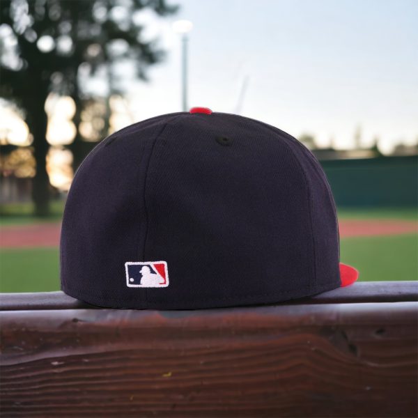 Atlanta Braves Navy Scarlet Tomahawk  New Era - Imagen 3