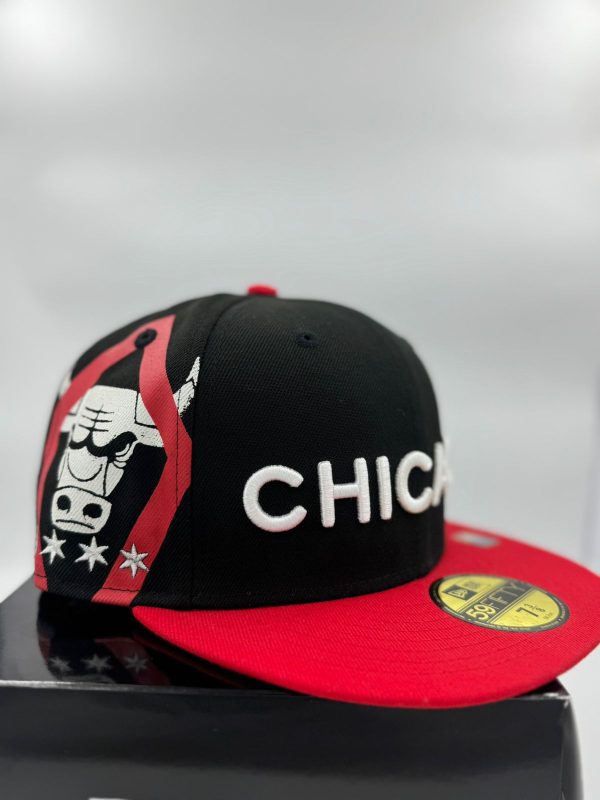 Chicago Bulls Red UV 59Fifty - Imagen 4